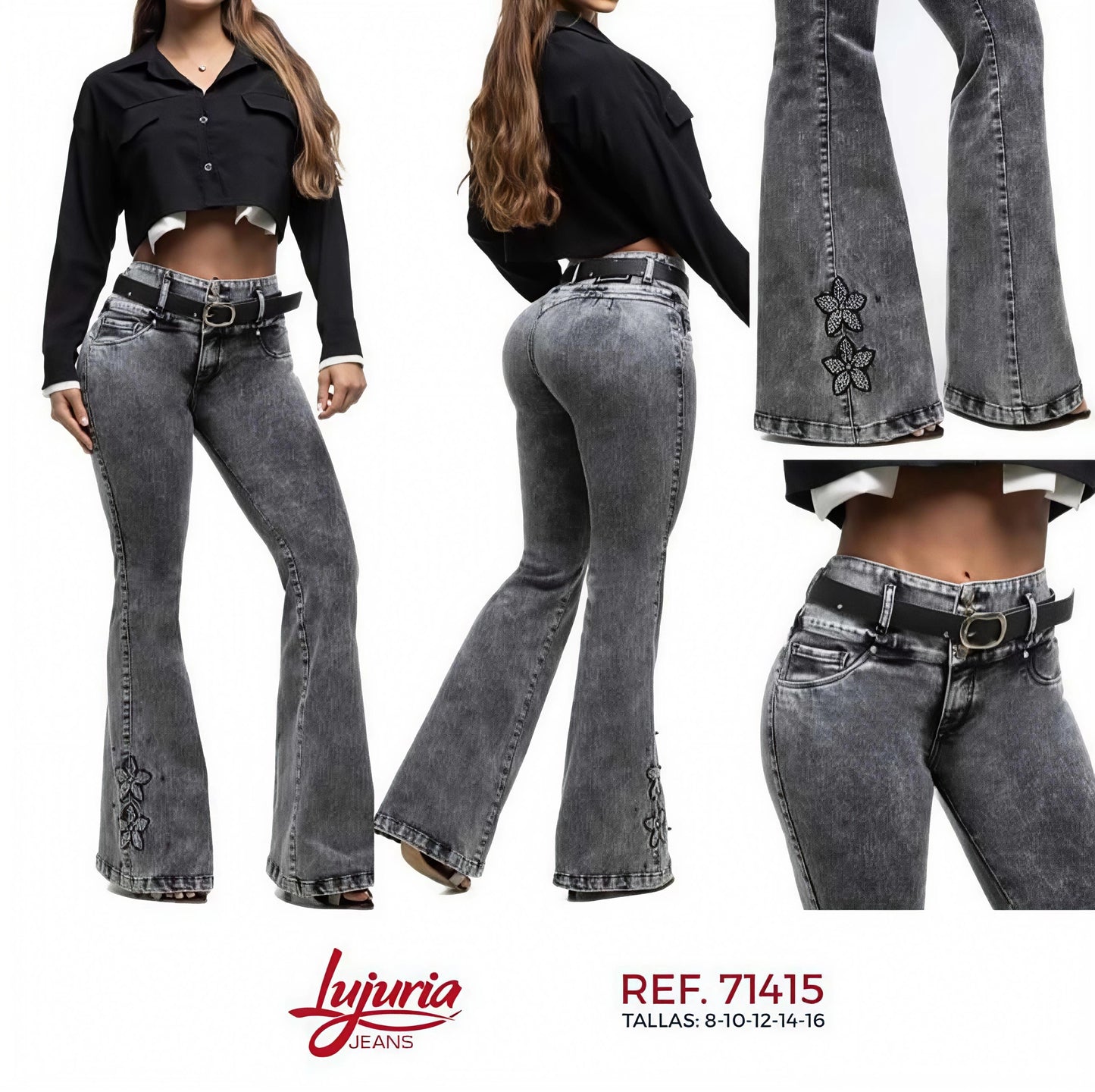 Pantalón Mezclilla. Acabado de Lujo - Ultra Premium
