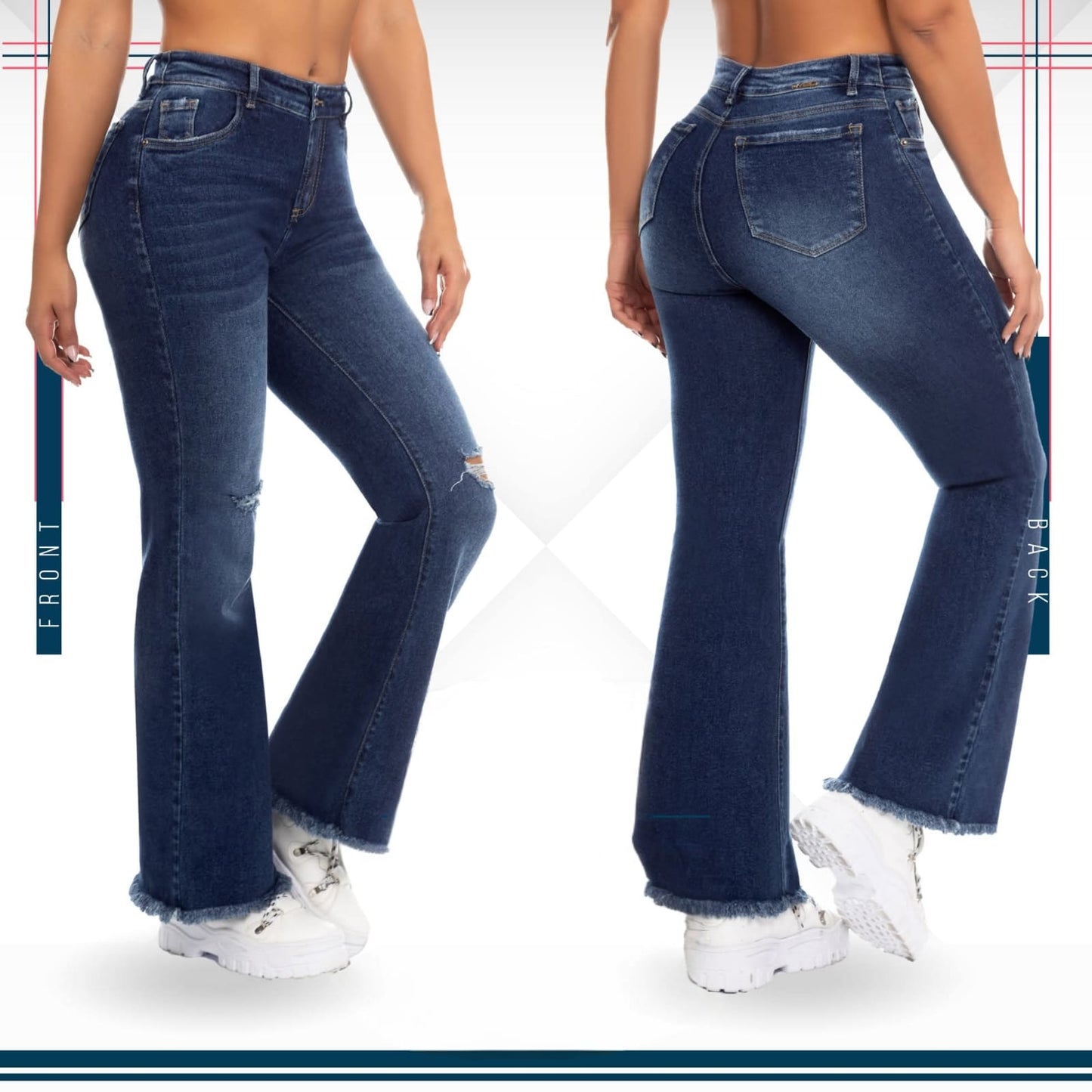 Pantalón Mezclilla. Acabado de Lujo - Ultra Premium