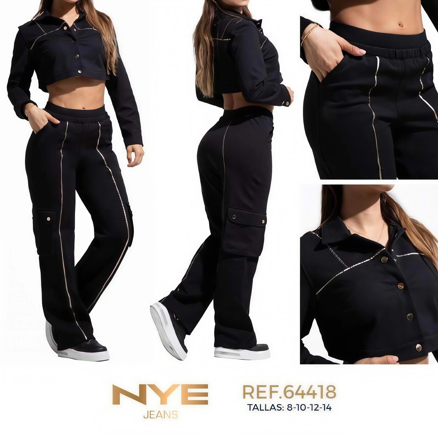 Conjunto Chaqueta pantalón Tela - Ultra Premium