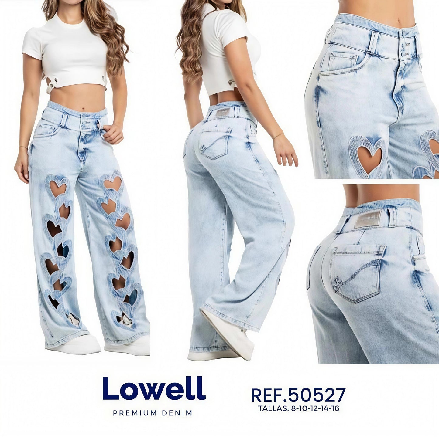 Pantalón Mezclilla. Acabado de Lujo - Ultra Premium
