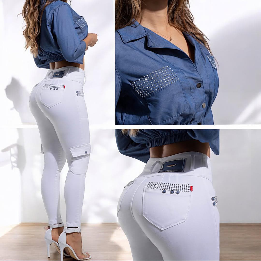 Conjunto Pantalón Cargo + Blusa 2 Piezas