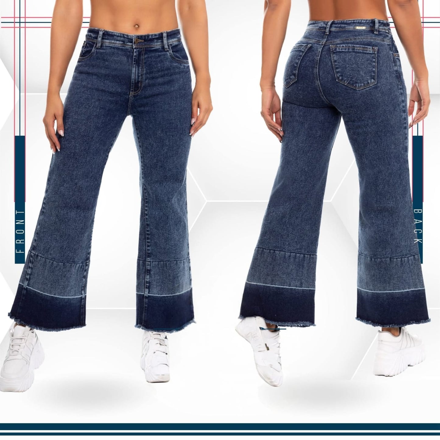 Pantalón Mezclilla. Acabado de Lujo - Ultra Premium