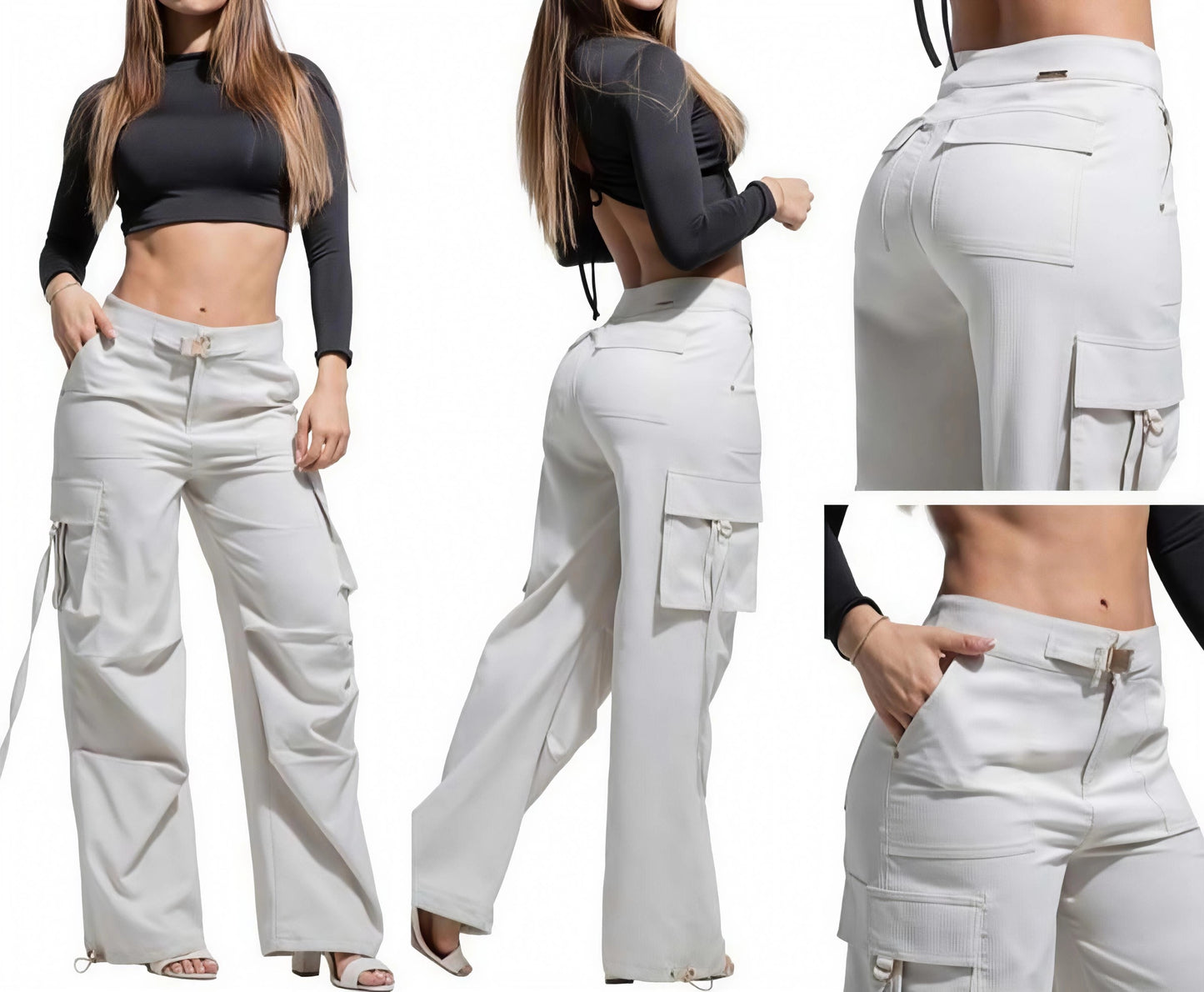 Pantalón Cargo Tela