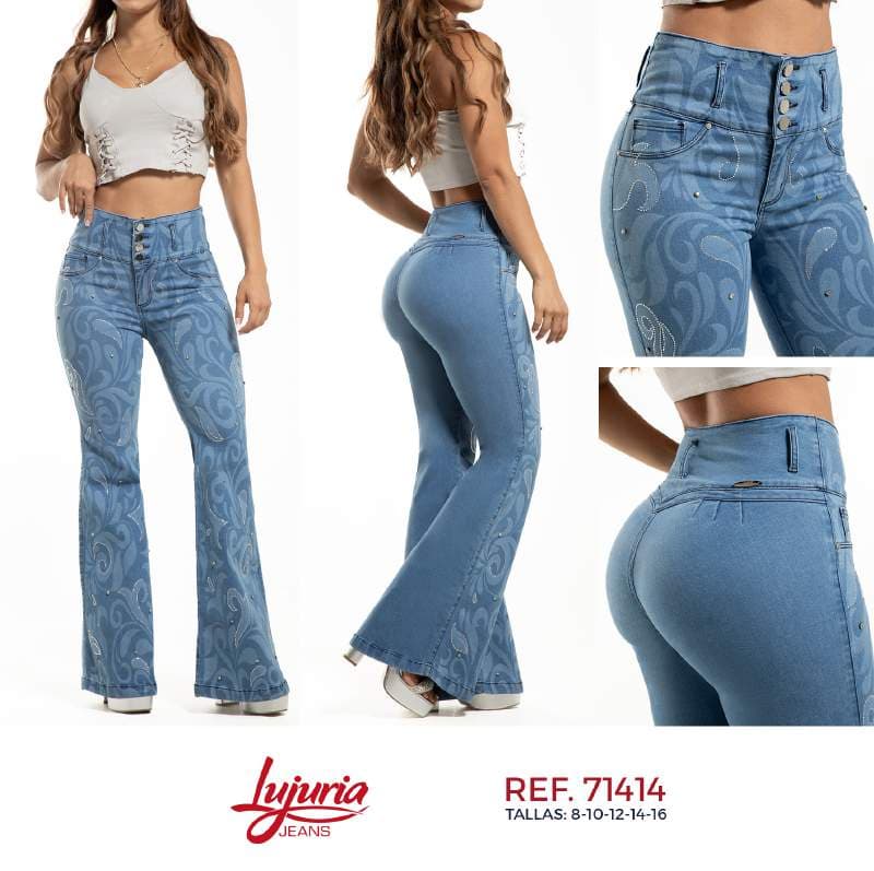 Pantalón Mezclilla. Acabado de Lujo - Ultra Premium
