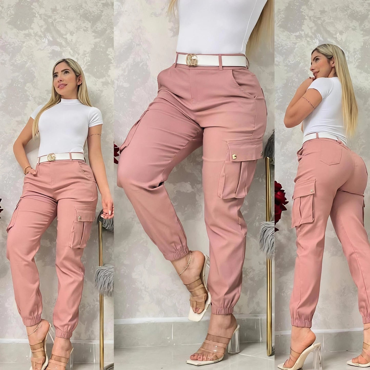 Pantalón Cargo Tela