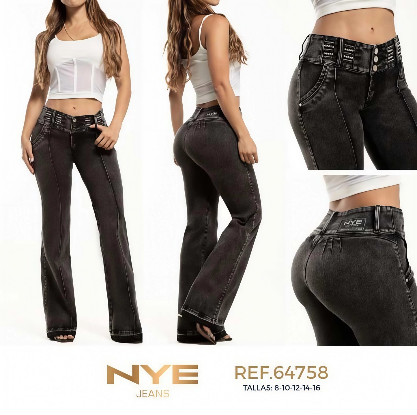 Pantalón Mezclilla. Acabado de Lujo - Ultra Premium