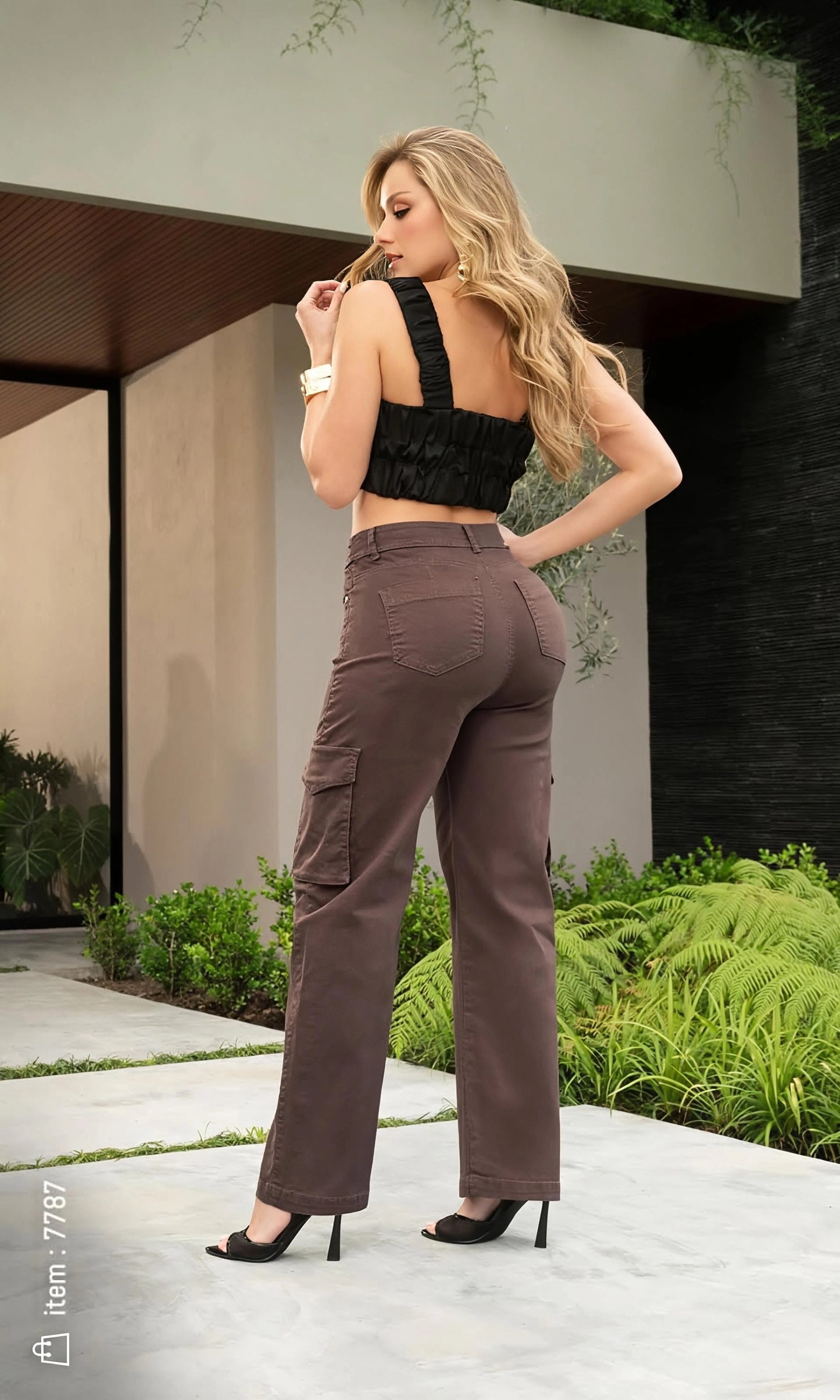 Pantalón Cargo Tela