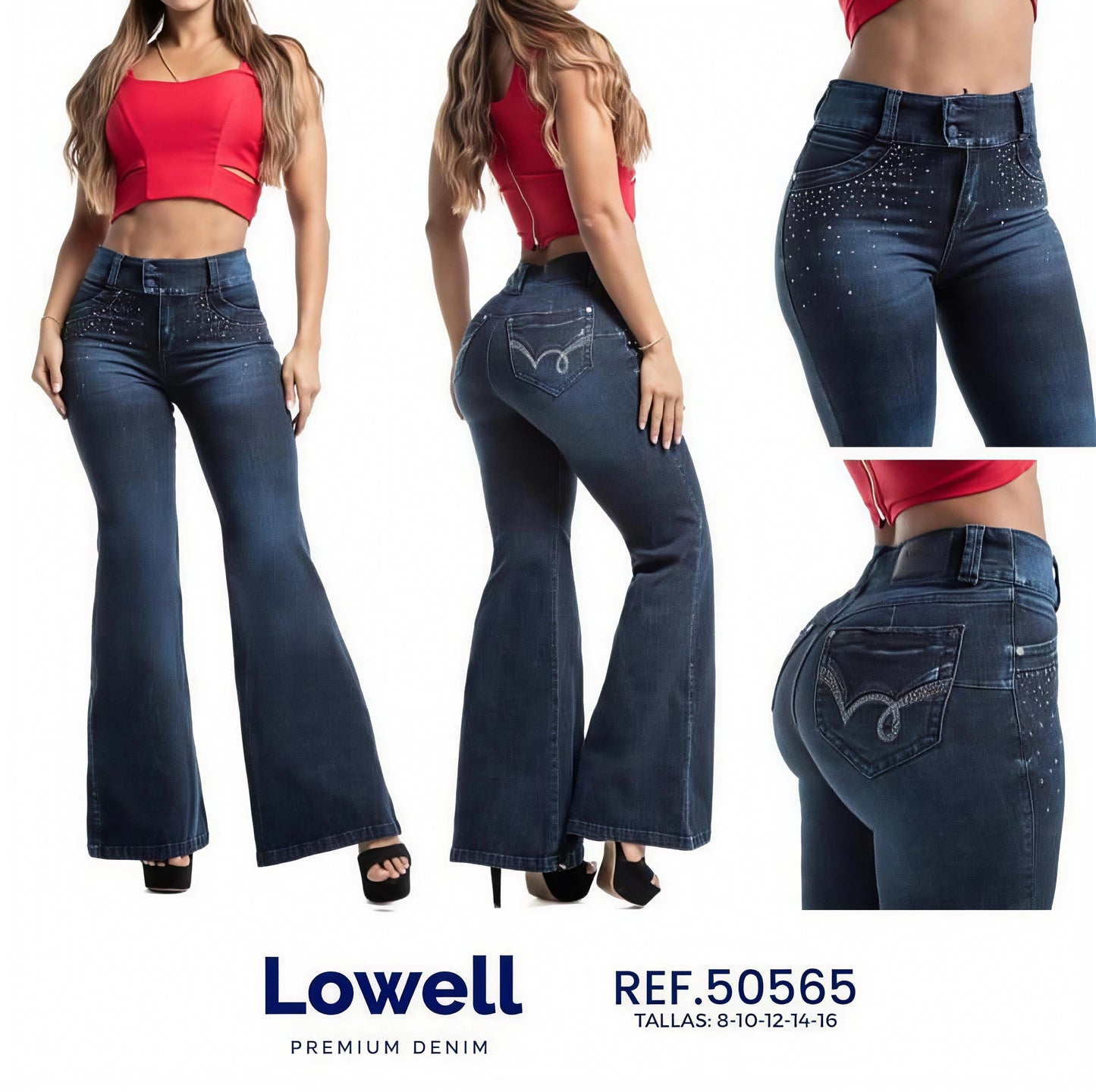 Pantalón Mezclilla. Acabado de Lujo - Ultra Premium