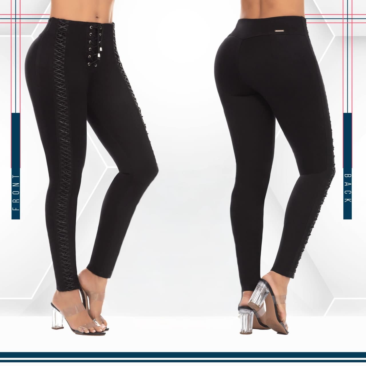 Jean Ultra Premium Bordado con acabado de Lujo.