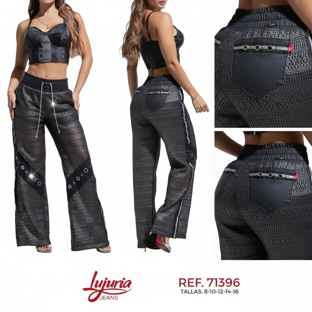 Conjunto Croop Top + Pantalón Maya - Ultra Premium