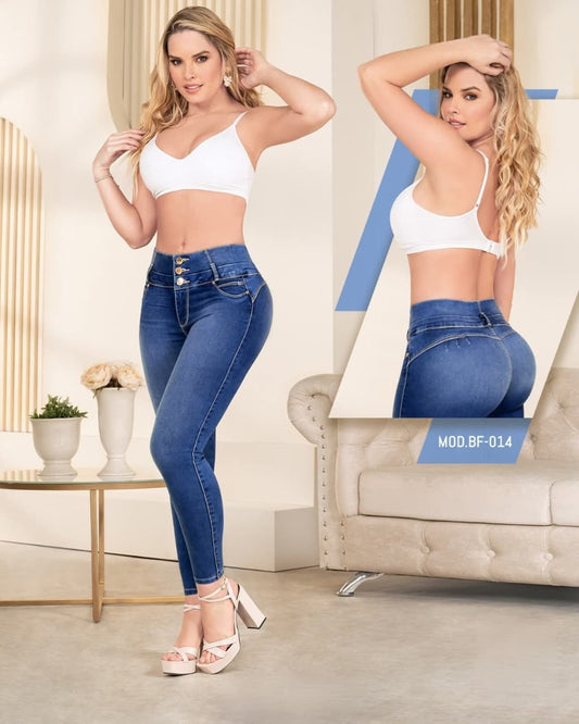 Jeans de Mezclilla - Confección Premium corte corazón - Denim Premium