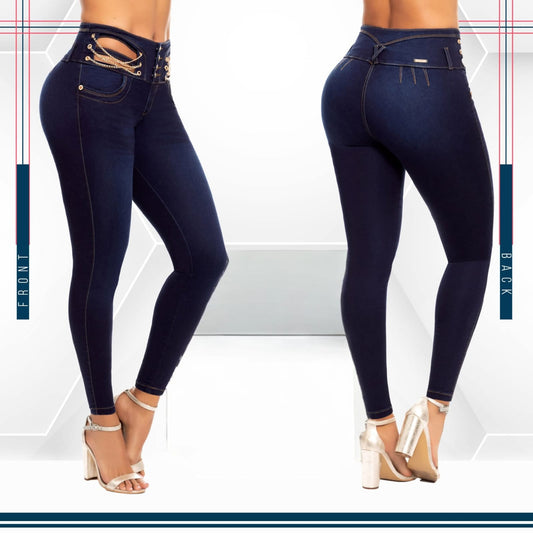 Jean Ultra Premium Bordado, con acabado de Lujo.