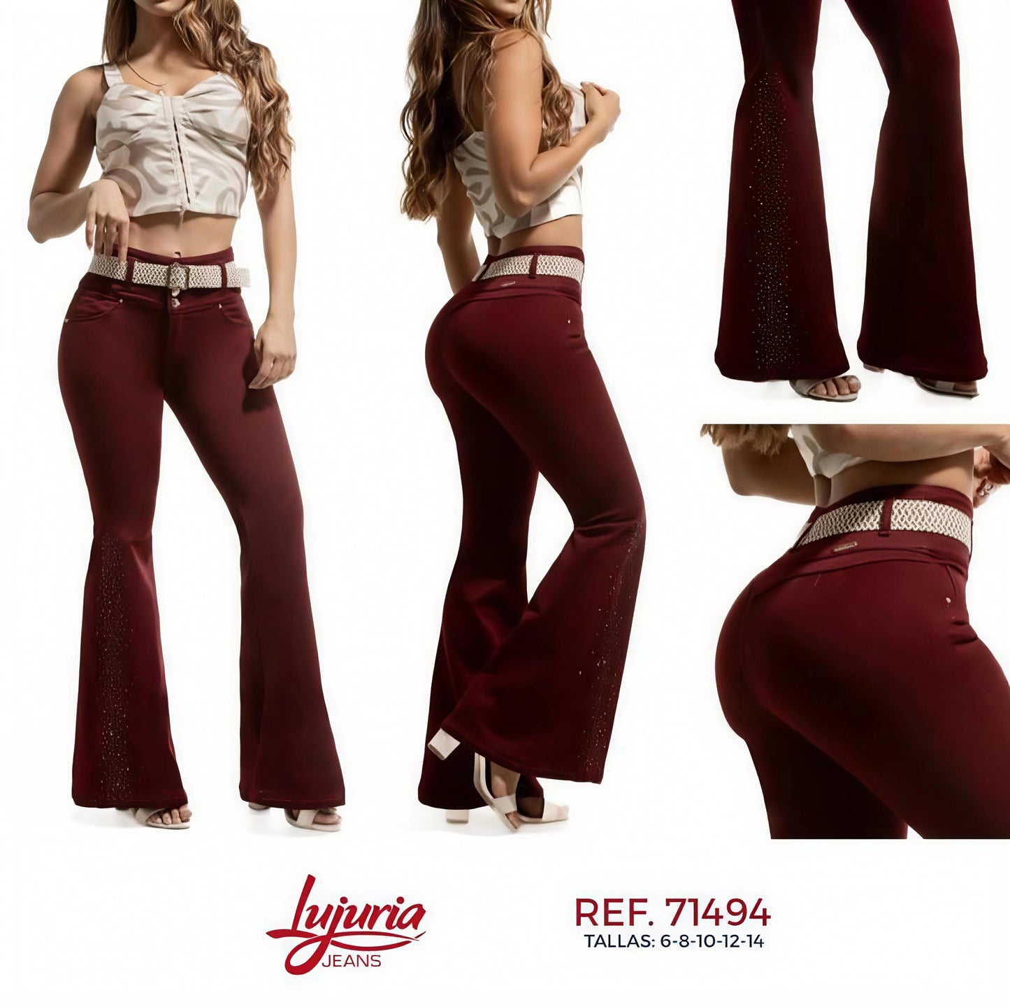Pantalón Mezclilla. Acabado de Lujo - Ultra Premium