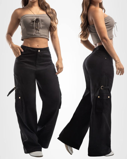 Pantalón Cargo Tela