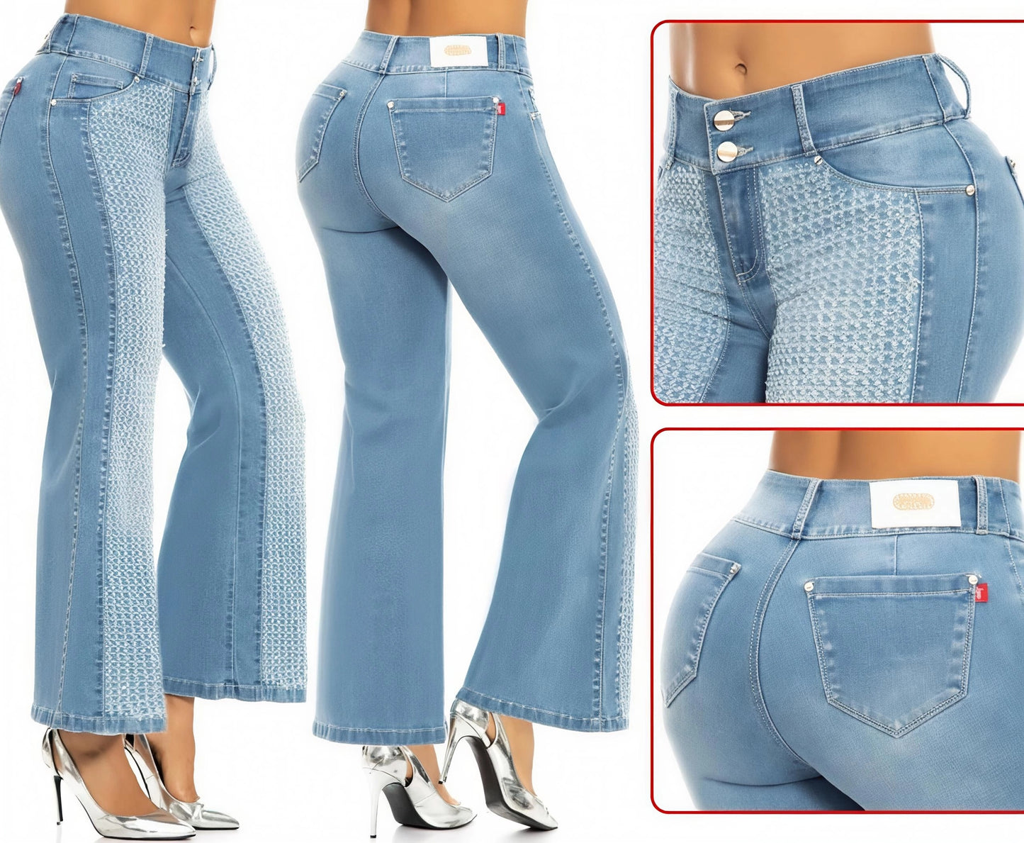 Pantalón Mezclilla. Acabado de Lujo - Ultra Premium