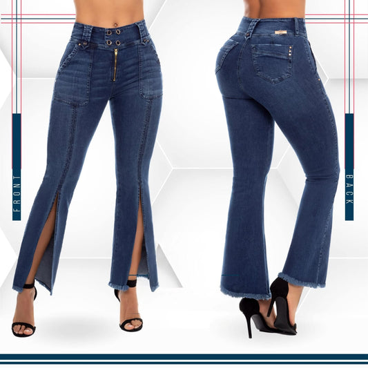 Jean Ultra Premium Bordado, con acabado de Lujo.