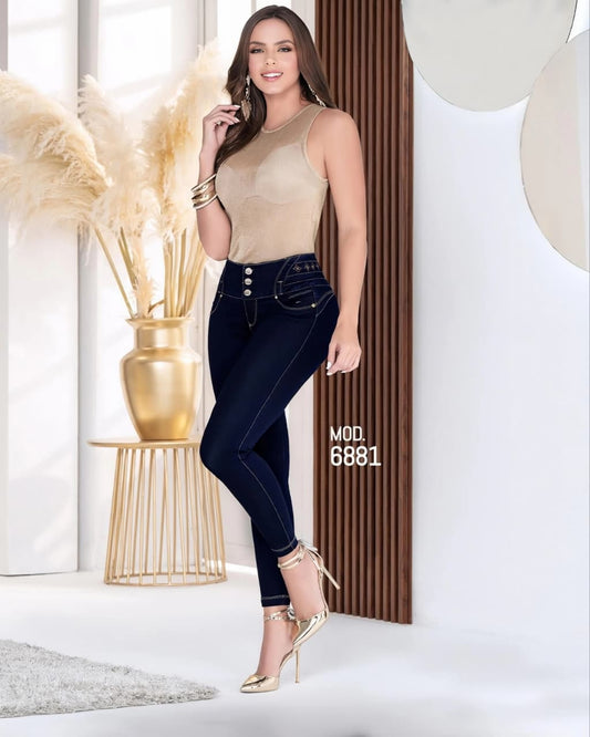 Jeans de Mezclilla - Confección Premium corte corazón - Denim Premium