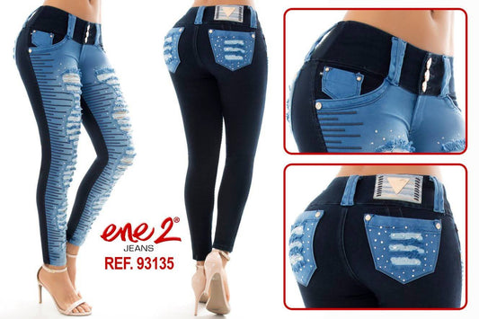 Jean Ultra Premium Bordado y Pedrería.