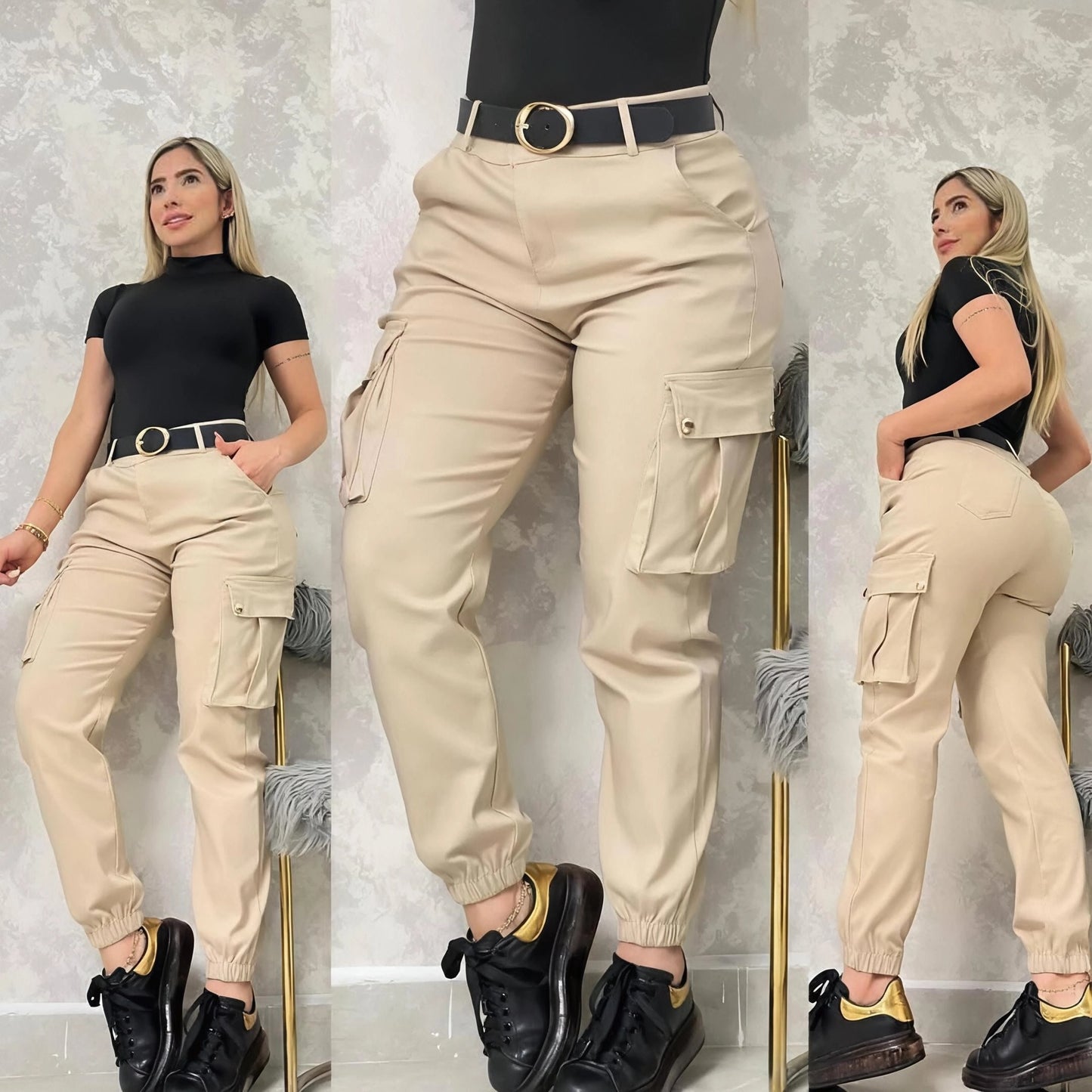 Pantalón Cargo Tela