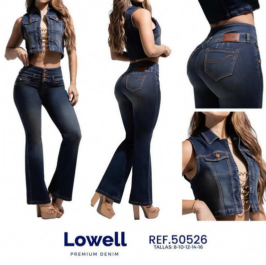 Conjunto Chaleco + Pantalón Mezclilla - Ultra Premium
