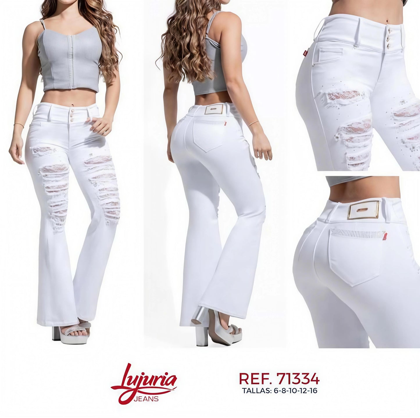 Pantalón Tela. Acabado de Lujo - Ultra Premium