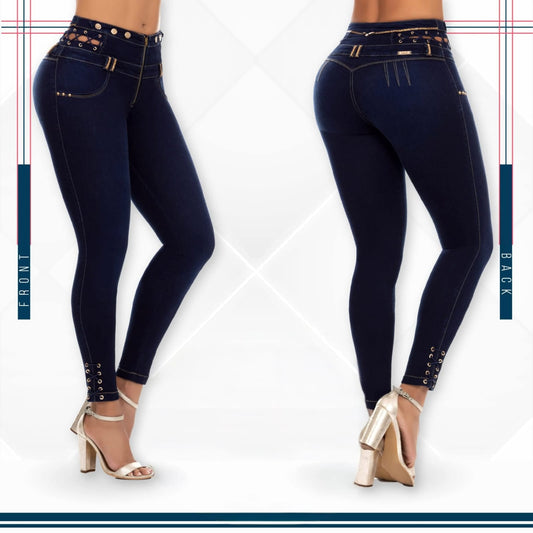 Jean Ultra Premium Bordado, con acabado de Lujo.