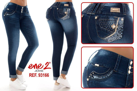 Jean Ultra Premium Bordado y Pedrería.