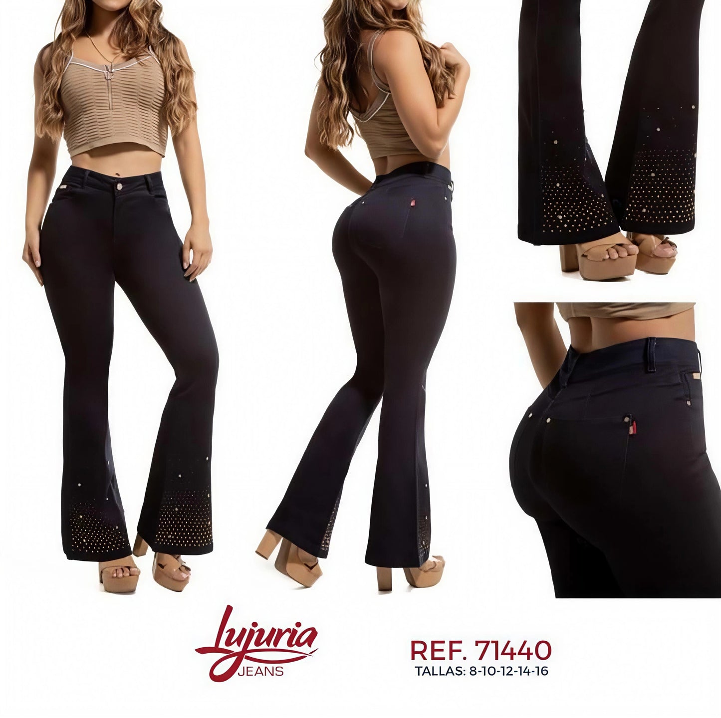 Pantalón Mezclilla. Acabado de Lujo - Ultra Premium