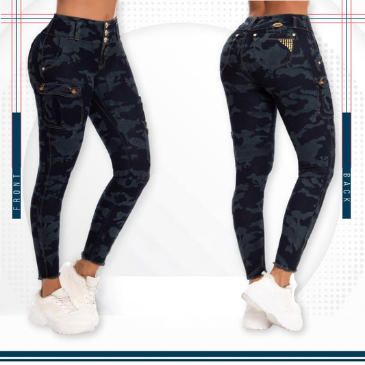 Jean Ultra Premium Bordado con acabado de Lujo.