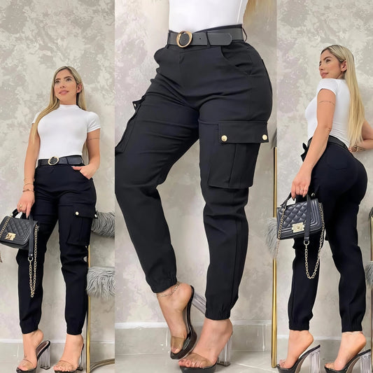 Pantalón Cargo Tela