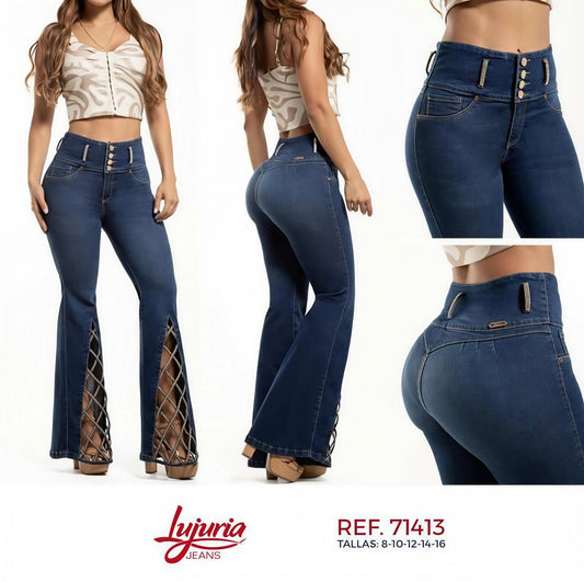 Pantalón Mezclilla. Acabado de Lujo - Ultra Premium
