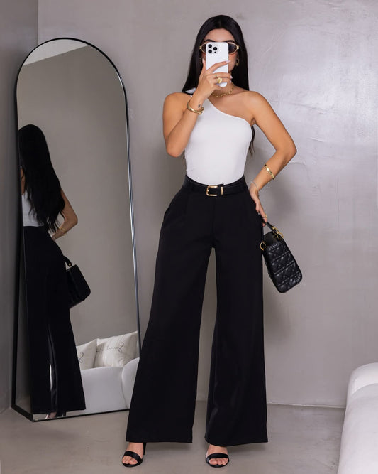Combo Pantalón + Blusa + Cartera/Bolso 👜 + Bisuteria - Acabado de Lujo - Denim Premium