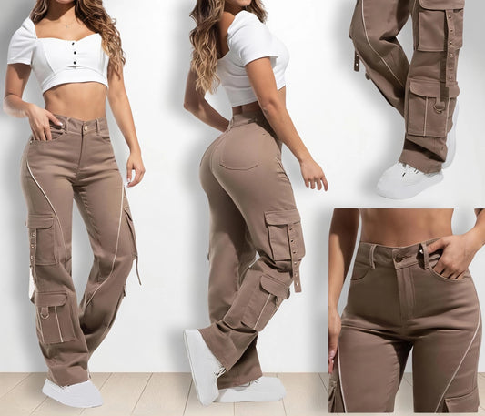 Pantalón Cargo Tela
