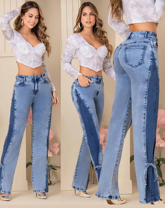 Jeans de Mezclilla - Confección Premium corte corazón - Denim Premium