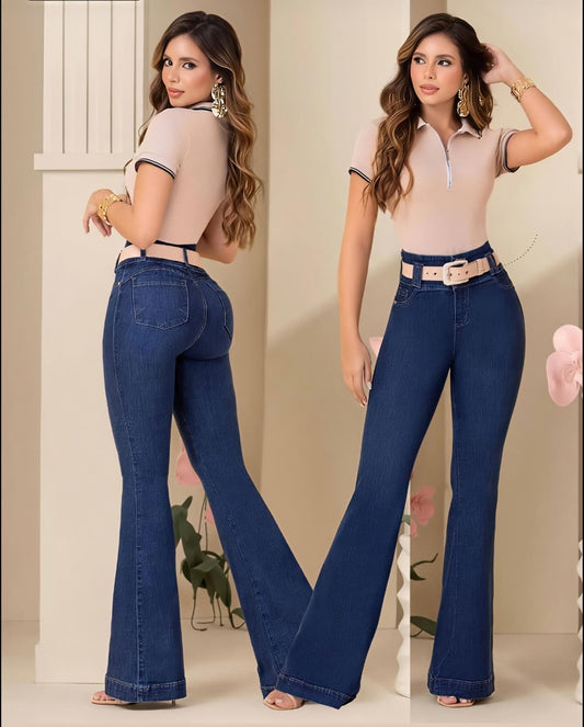 Jeans de Mezclilla - Confección Premium corte corazón - Denim Premium