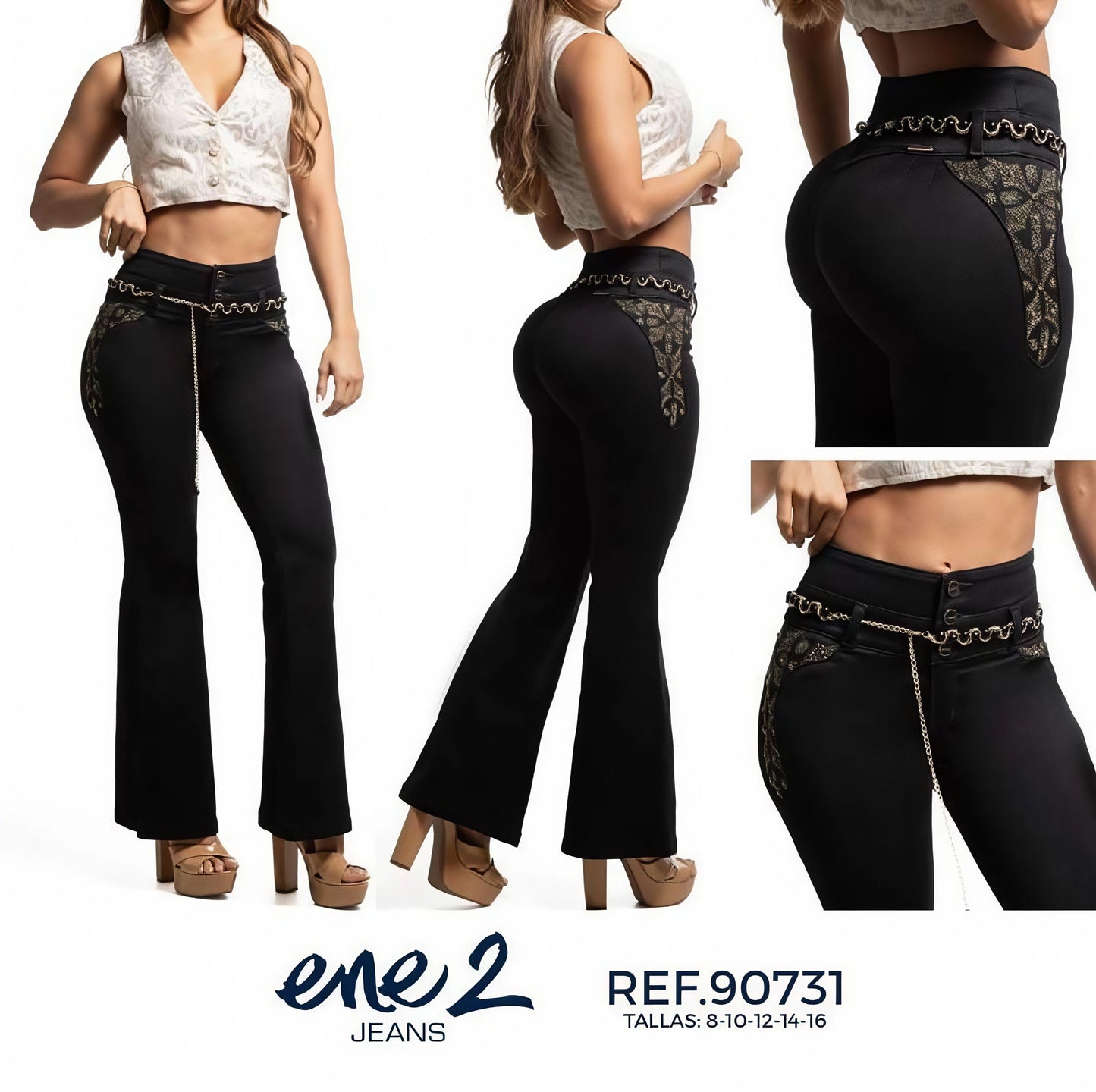 Pantalón Mezclilla. Acabado de Lujo - Ultra Premium