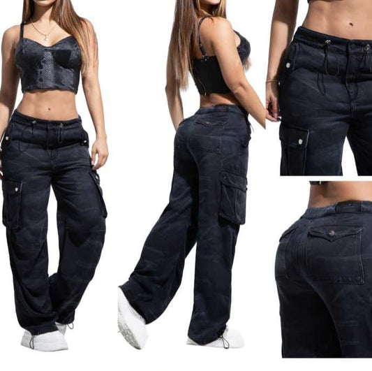 Pantalón Cargo Tela