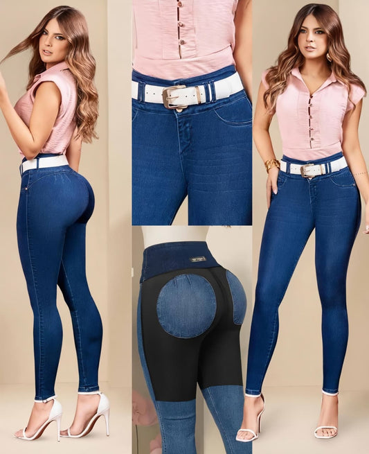 Jeans de Mezclilla - Confección Premium corte corazón - Denim Premium