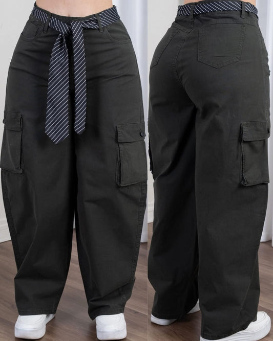 Pantalón Cargo Tela