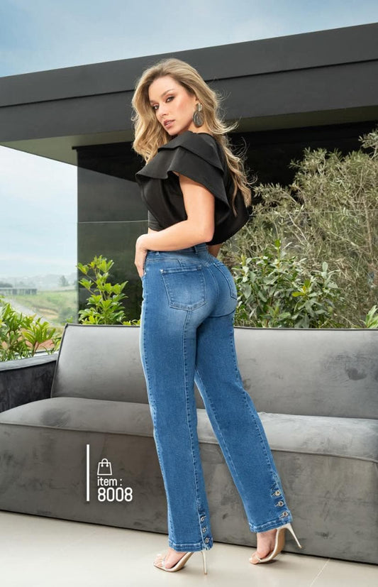 Jeans de Mezclilla - Confección Premium corte corazón - Denim Premium