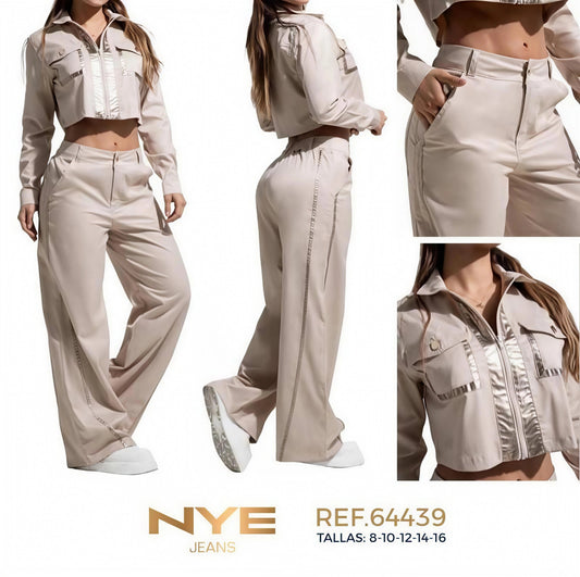 Conjunto Chaqueta + Pantalón Mezclilla - Ultra Premium